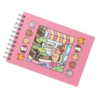 Imagem de Livrinho de Colorir Pintar Livro Desenho Urso Ursinho Arte Pintura Diversao Lazer Entretenimento Relaxante