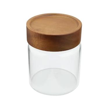 Imagem de Porta Mantimento Dynasty em Vidro Borossilicato e Tampa em Madeira - 300ml