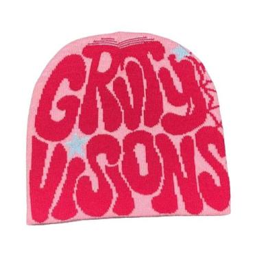 Imagem de Gorro liso de inverno de alta qualidade 100% acrílico boné de malha qu