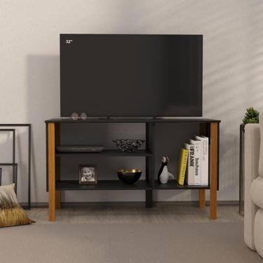 Imagem de Rack para TV até 40 Polegadas 3 Prateleiras Fit 90cm - ViaNossa