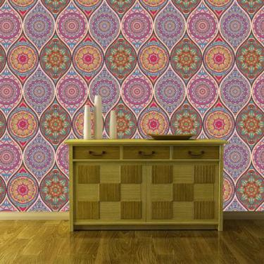 Imagem de Papel de Parede Adesivo - Mandalas - 309ppd - Allodi