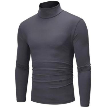 Imagem de Camisa masculina gola alta/segunda pele/com proteção uv fator 50 - Fre