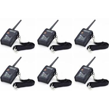 Imagem de 6 Capa De Couro Super Resistente Para Rádio Baofeng Uv-5r Uv-5ra Tyt T