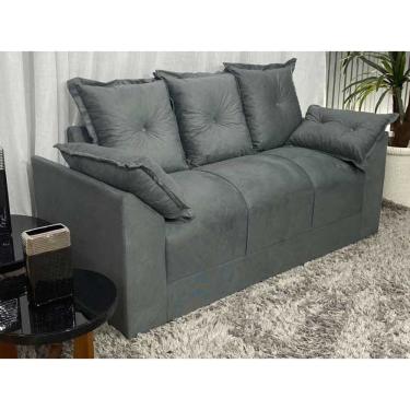 Imagem de Sofá 3 Lugares Cinza 605 Paris