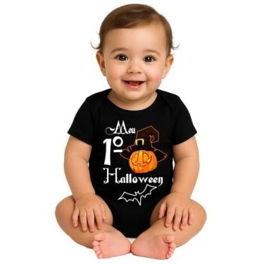 Imagem de Body de Bebê Manga Curta Meu Primeiro Halloween - Calupa, P