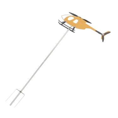 Imagem de RiToEasysports Plano de Avião de Ferro No Interior da Decoração Atraente Com Detalhes Ornamentados, Gira Lindamente, Entusiastas de Voo Presentes para Pátio, Durabilidade Duradoura, Decoração