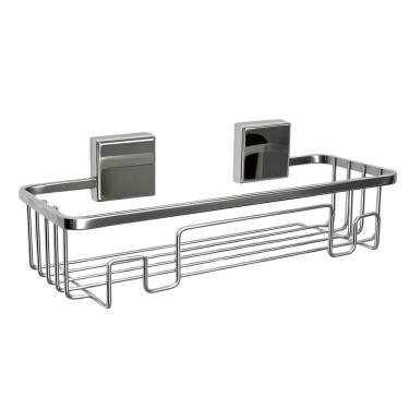 Imagem de Suporte Organizador Para Shampoo Adesivo Fixare Cromado 2576