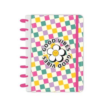 Imagem de Caderno de Discos Capa Dura A5 Colorido Vibes com 80 folhas abyara graf (tipo caderno inteligente)