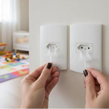 Imagem de Protetor de Tomada (Transparente)