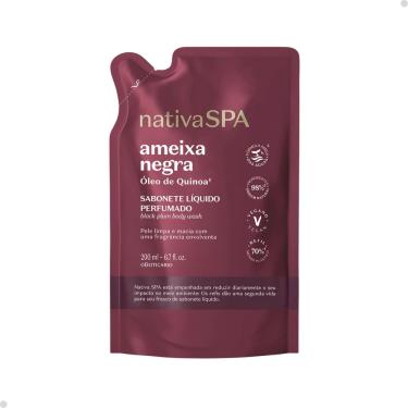 Imagem de Refil Loção Hidratante Corporal Nativa Spa Ameixa Negra 400Ml