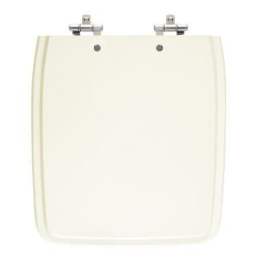 Imagem de Assento laqueado vila rica palha bege tampa para vaso icasa
