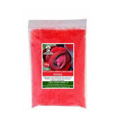 Imagem de   Adubo  Mineral Misto 150 Gramas  Para Rosas 