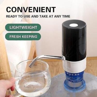 Imagem de Bebedouros bomba automática de garrafa de água usbcharging dispensador