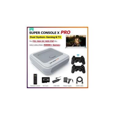 Imagem de Consola de jogos retro Super Console X PRO 64GB com 4K HDMI - Lightbek