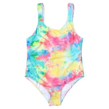 Imagem de Roupa de banho feminina moda sexy plus size impressão maiô de uma peça