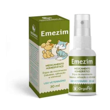 Imagem de Orgapet Emezim 30ml Homeopático Antiemético para Enjoo em Cães e Gatos