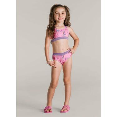 Imagem de Biquíni em malha UV Infantil menina Brandili