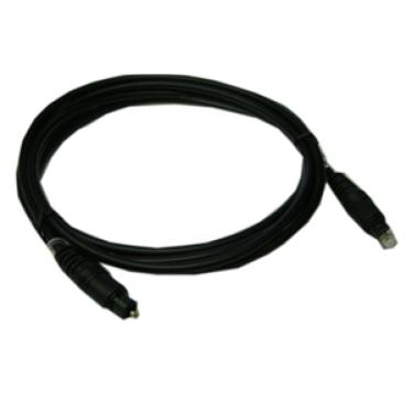 Imagem de CABO SPDIF FIBRA OTICA TOSLINK PARA AUDIO 2 METROS POD-2
