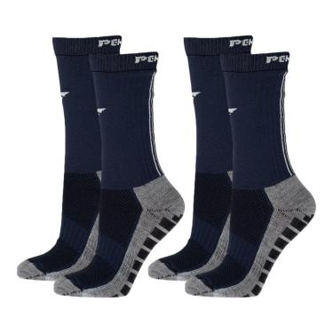 Imagem de Kit 2 Pares de Meias Penalty Grip Masculina