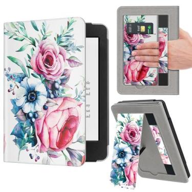 Imagem de Case VORI Stand para Kindle Paperwhite de couro PU de 12ª e 11ª geraçã