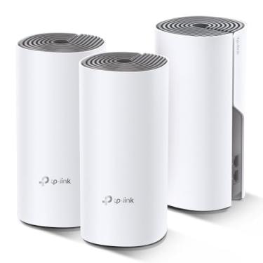 Imagem de TP-Link DECO E4 3 PCS ROTEADOR WIRELESS AC1200, Branco e Preto