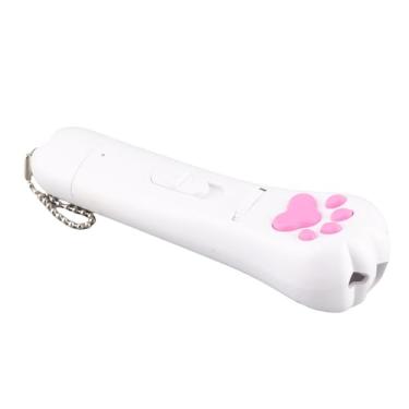 Imagem de Yctze Brinquedo Interativo de Lanterna para Gatos - Projetor LED Com Vários Padrões para Brincadeiras Divertidas e Materiais de Treinamento