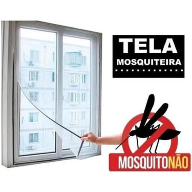 Imagem de Super Tela Micro Trama Mosquiteira Removivel Janela 150X180 - Magnetic