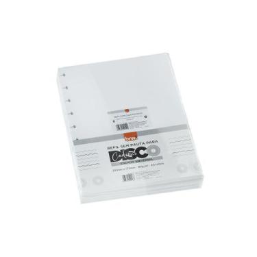 Imagem de Refil Caderno BRW Disco 231 x 172mm Sem Pauta