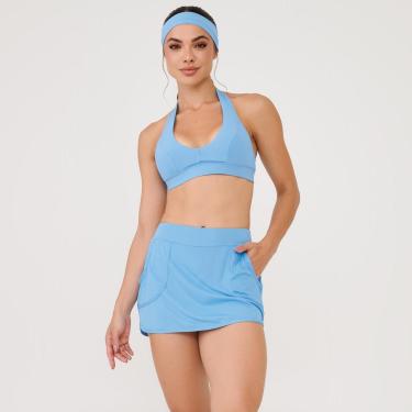 Imagem de Short Saia Bolso Frontal Poliamida Soft Donna Carioca-Feminino