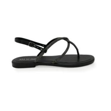 Imagem de Sandália Feminino  Salto Baixo Rasteira Via Scarpa  166718294-Feminino