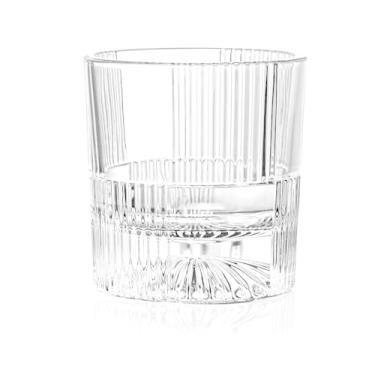 Imagem de 2 Copos para Whisky com 2 Bases de Bambu 300ml Kenya