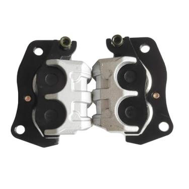 Imagem de Meyffon Pinça de freio dianteiro com pastilhas e suportes de montagem compatíveis com Can Am Maverick 1000/1000R 2013-2017, conjunto do lado esquerdo e direito