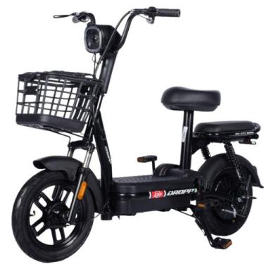 Imagem de Bicicleta Eletrica Scooter Aro 14 Dropp Joy City 500W, Preto