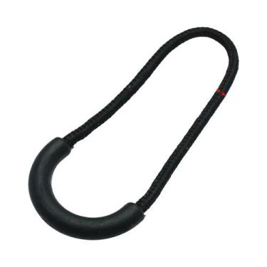 Imagem de 10 unidades/pacote zíper puxa cabo termina cinta lariat preto para ace