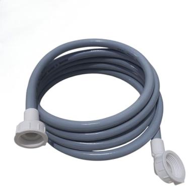Imagem de Mangueira de saída de água de 2 metros ou 3 metros e mangueira de entrada da máquina de lavar roupa: 1,20 metros, 1,40 metros, 2 metros ou 3 metros(1 Mangueira de Entrada 3M)