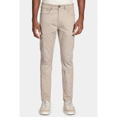 Imagem de Calça Jeans Aramis Slim Moletom Color Caqui-Masculino