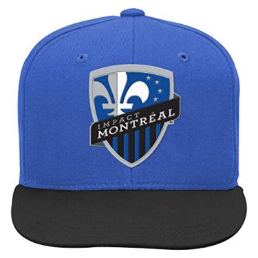 Imagem de Boné com viseira reta MLS 4-7, cor da equipe,, Strong Blue, One Size