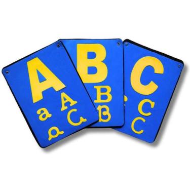 Imagem de Varal De Letras/ Alfabeto Em Eva 26 Pçs- Alfabetização - no brand