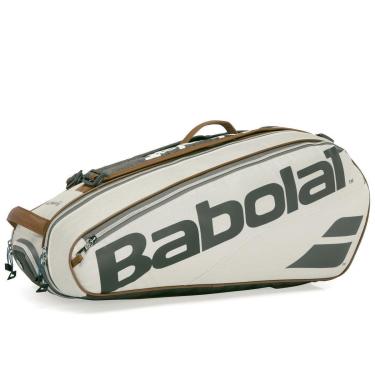 Imagem de Raqueteira Babolat Wimbledon X6 Cinza e Marrom-Unissex