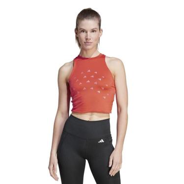 Imagem de Regata Cropped Adidas Brand Love Feminina-Feminino