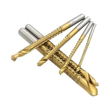 Imagem de Conjunto De Brocas Para Madeira HSS Com Ferramenta De Abertura De Furo