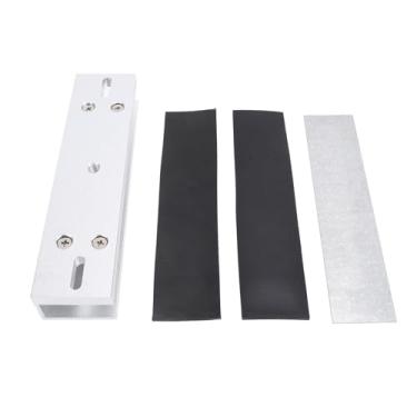 Imagem de Greensen Suporte Em U para Fechadura Magnética, Liga de Alumínio 280kg Suporte Em U Eletromagnético Com Anti-Corrosivo para de Controle de Acesso Em Porta de Vidro Sem Moldura