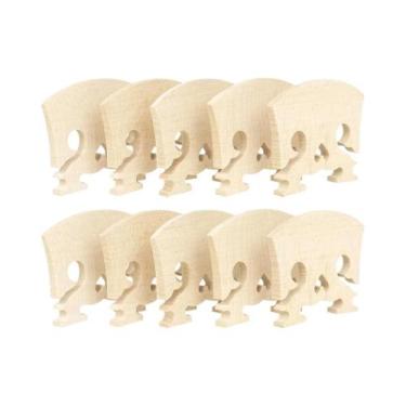 Imagem de Ponte De Violino Em Madeira De Bordo 10 Peças 4/4 Estilo Barroco Acess