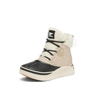 Imagem de Sorel Bota de neve feminina Out N About Iv Chillz impermeável, Omega Taupe/Preto, 35