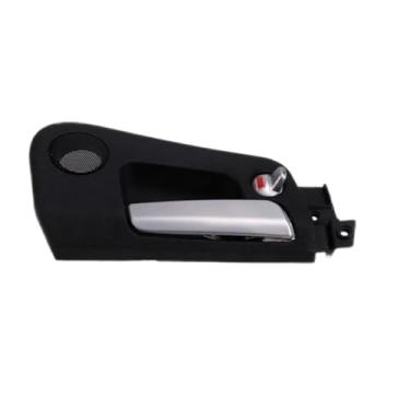 Imagem de Maçaneta interna porta do carro Maçanetas internas da porta lateral compatível com Ssangyong Kyron Actyon/Sports 2005-2007 /Roewe W5 2011-2014(Black Silver C)