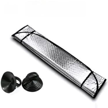 Imagem de Protetor Solar Para-brisa Painel De Carro Corta Sol Quebra Tapa Para Carros Universal 130x60cm(1 PEÇA)