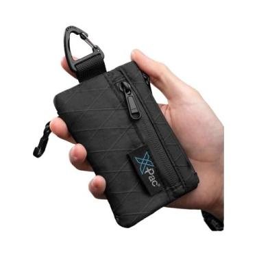 Imagem de Pequeno Organizador Multiuso EDC Com Zíper YKK, Carteira De Moedas E C