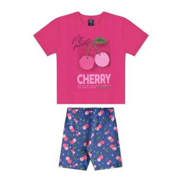 Imagem de Conjunto Cerejinhas Blusa e Bermuda Bee Loop-Feminino