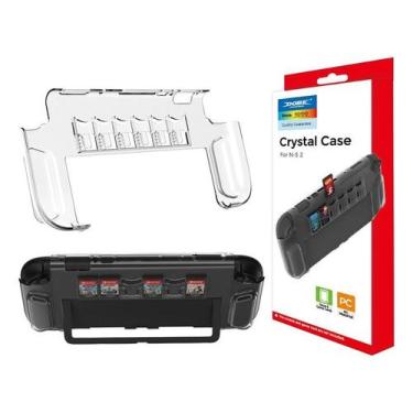 Imagem de Case Para Switch 2 Capa Dura Com Slot Para Jogos Crystal TNS3155 - Dob