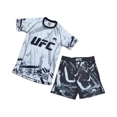Imagem de Camiseta De Treinamento UFC MMA Masculina, Suéter De Fitness Para Corr